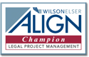 Wilson Elser ALIGN Champion Legal Project Management