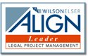 Icon to indicate attorney has achieved Leader Level of ALIGN program