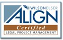Icon to indicate attorney has achieved Certified level of ALIGN program