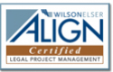 Icon to indicate attorney has achieved Certified level of ALIGN program