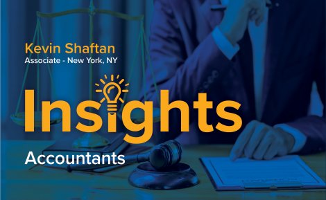 Accountant looking at legal papers with a gavel - Kevin Shaftan Accountants Insight