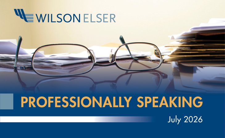 Professionally Speaking July 2026 Newsletter